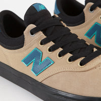 New Balance Numeric 255 Shoes - Tan / Black thumbnail