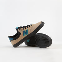 New Balance Numeric 255 Shoes - Tan / Black thumbnail