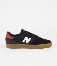 New Balance Numeric 272 Shoes - Black / Red / Gum
