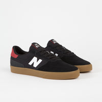New Balance Numeric 272 Shoes - Black / Red / Gum thumbnail