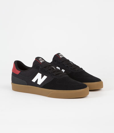 New Balance Numeric 272 Shoes - Black / Red / Gum