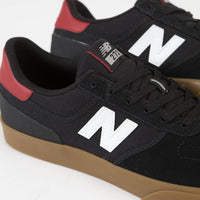 New Balance Numeric 272 Shoes - Black / Red / Gum thumbnail