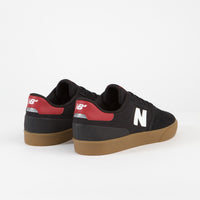 New Balance Numeric 272 Shoes - Black / Red / Gum thumbnail