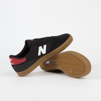 New Balance Numeric 272 Shoes - Black / Red / Gum thumbnail
