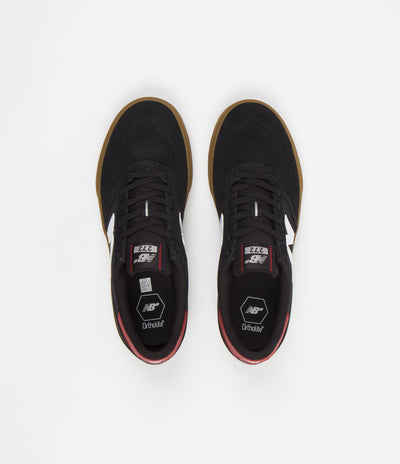 New Balance Numeric 272 Shoes - Black / Red / Gum