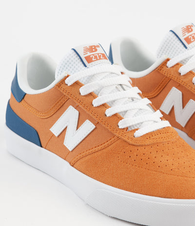 New Balance Numeric 272 Shoes - Orange / Blue / White