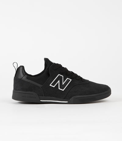 New Balance Numeric 288 Shoes - Black / Black / White