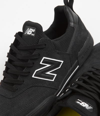 New Balance Numeric 288 Shoes - Black / Black / White