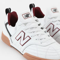 New Balance Numeric 288 Sport Shoes - White / Red thumbnail