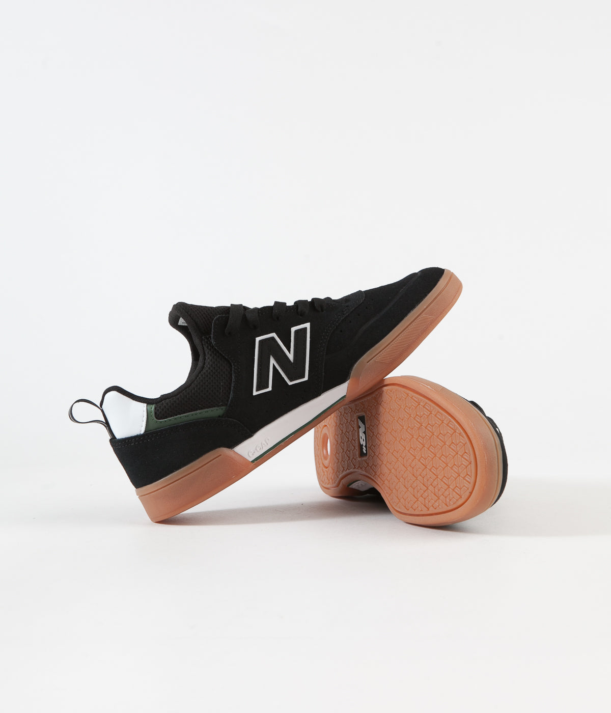 New Balance Numeric 288 Sport Shoes Black / Gum | Flatspot