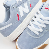 New Balance Numeric 306 Jamie Foy Shoes - Arctic / Red thumbnail