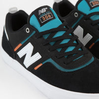 New Balance Numeric 306 Jamie Foy Shoes - Black / Orange thumbnail