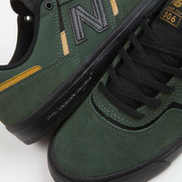 New Balance Numeric 306 Jamie Foy Shoes - Forest / Black thumbnail