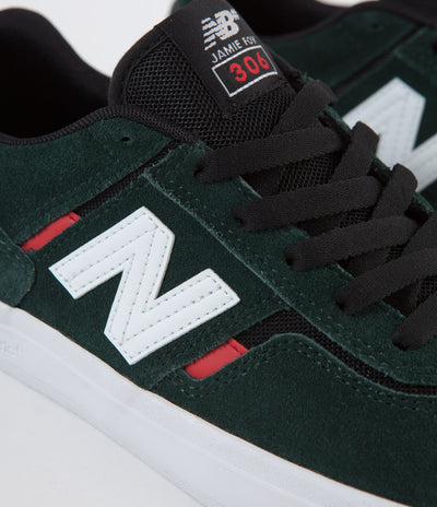 New Balance Numeric 306 Jamie Foy Shoes - Green / Red