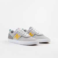 New Balance Numeric 306 Jamie Foy Shoes - Grey / Yellow thumbnail