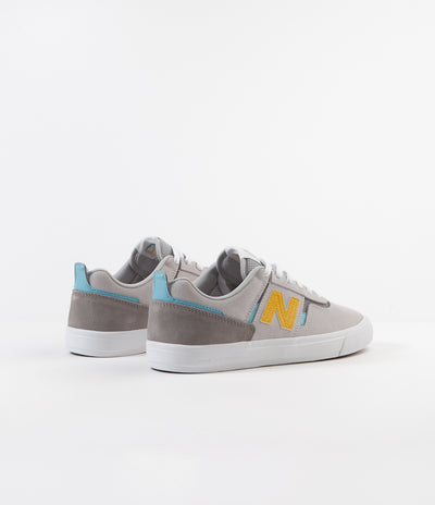 New Balance Numeric 306 Jamie Foy Shoes - Grey / Yellow