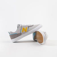 New Balance Numeric 306 Jamie Foy Shoes - Grey / Yellow thumbnail