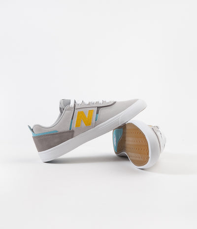 New Balance Numeric 306 Jamie Foy Shoes - Grey / Yellow