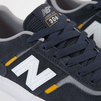 New Balance Numeric 306 Jamie Foy Shoes - Navy / White thumbnail