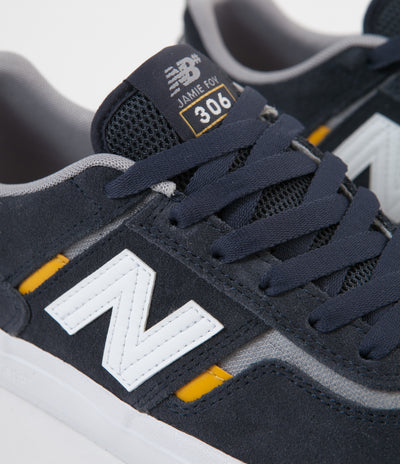 New Balance Numeric 306 Jamie Foy Shoes - Navy / White