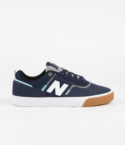 New Balance Numeric 306 Jamie Foy Shoes - Navy / White / Gum