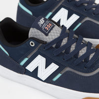 New Balance Numeric 306 Jamie Foy Shoes - Navy / White / Gum thumbnail