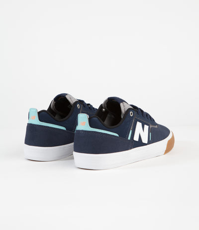 New Balance Numeric 306 Jamie Foy Shoes - Navy / White / Gum