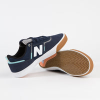 New Balance Numeric 306 Jamie Foy Shoes - Navy / White / Gum thumbnail
