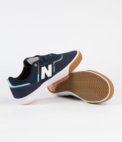 New Balance Numeric 306 Jamie Foy Shoes - Navy / White / Gum