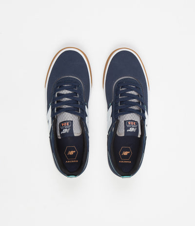 New Balance Numeric 306 Jamie Foy Shoes - Navy / White / Gum