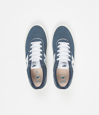 New Balance Numeric 306 Jamie Foy Shoes - Navy / White / White