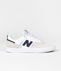 New Balance Numeric 306 Jamie Foy Shoes - White / Navy