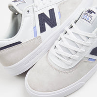 New Balance Numeric 306 Jamie Foy Shoes in White and Navy thumbnail