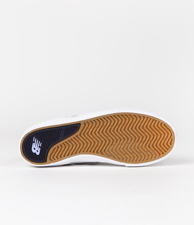 New Balance Numeric 306 Jamie Foy Shoes in White and Navy
