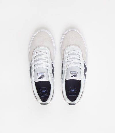 New Balance Numeric 306 Jamie Foy Shoes in White and Navy
