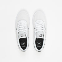 New Balance Numeric 306 Jamie Foy Shoes in White and White / Black thumbnail
