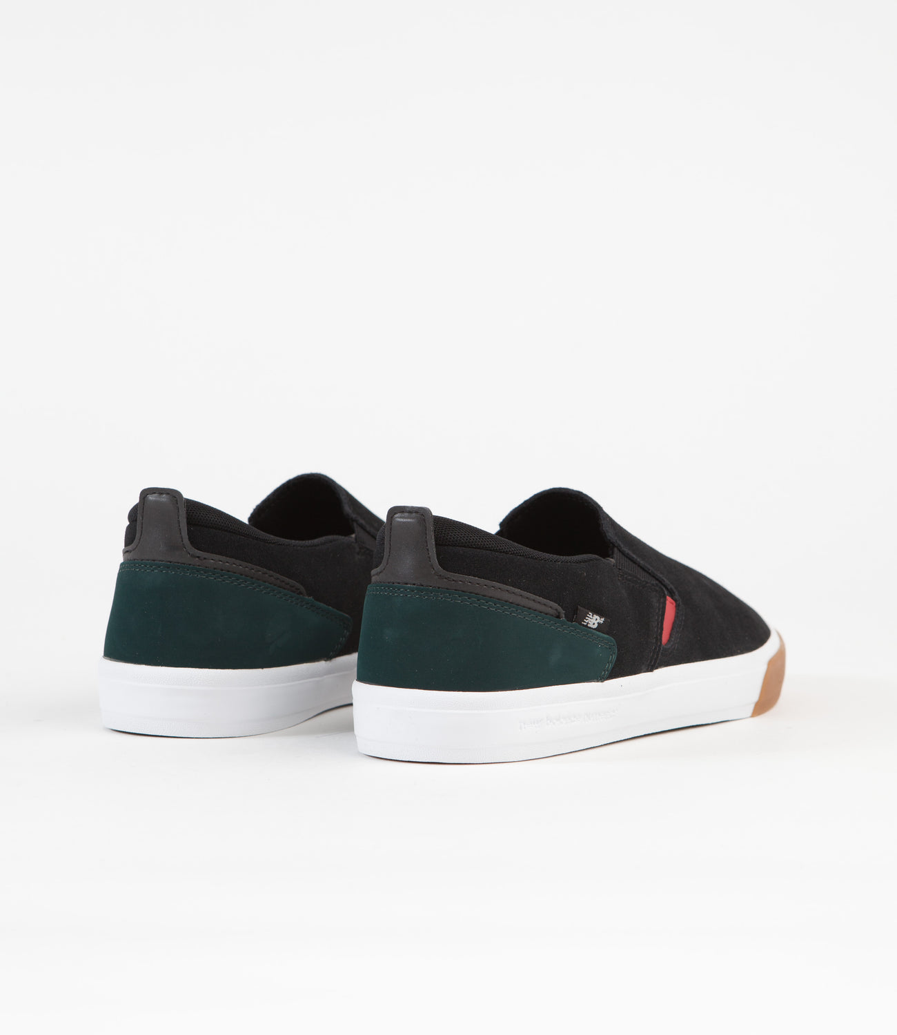 New Balance Numeric 306 Jamie Foy Slip On Shoes - Black / White | Flatspot
