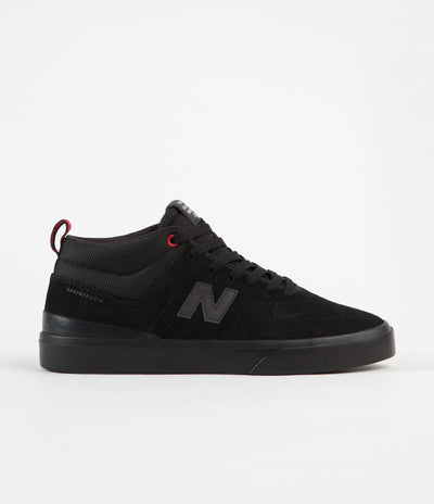 New Balance Numeric 379 Mid Challenger Shoes - Black / Black