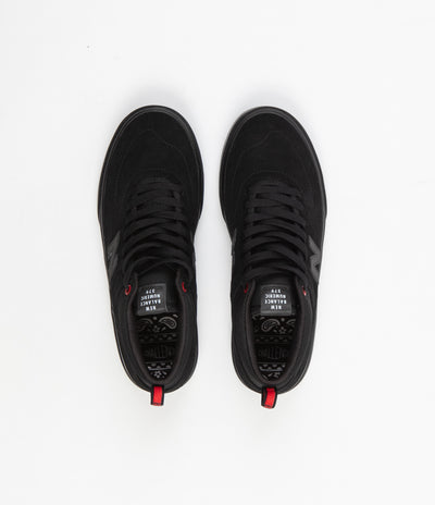 New Balance Numeric 379 Mid Challenger Shoes - Black / Black