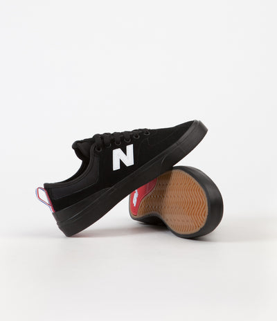 New Balance Numeric 379 Shoes - Black / White - Flo Mirtain