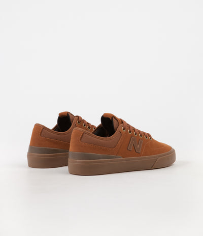 New Balance Numeric 379 Shoes - Brown / Gum - Jake Hayes