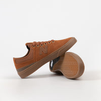New Balance Numeric 379 Shoes - Brown / Gum - Jake Hayes thumbnail