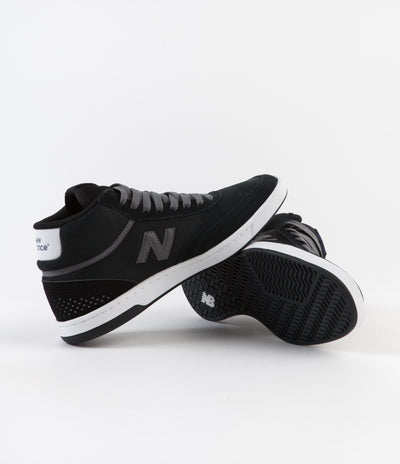 New Balance Numeric 440 Hi Shoes - Black / Grey / White