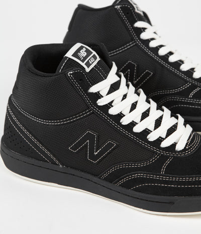 New Balance Numeric 440 Hi Shoes - Black / White