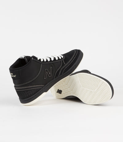 New Balance Numeric 440 Hi Shoes - Black / White
