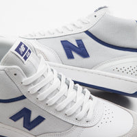 New Balance Numeric 440 Hi Shoes - White / Blue thumbnail