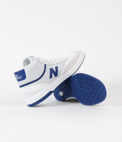 New Balance Numeric 440 Hi Shoes - White / Blue