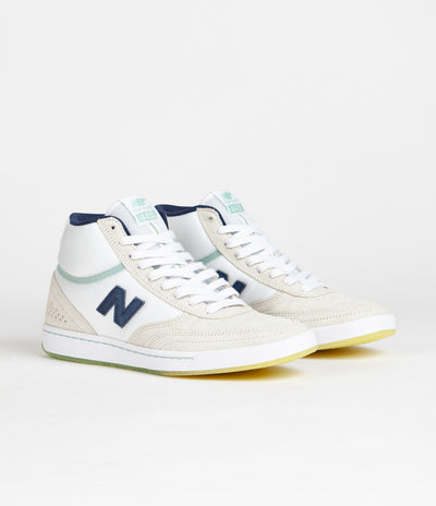 New Balance Numeric 440 Hi Tom Knox Shoes - White / Navy