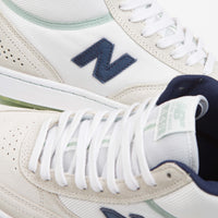 New Balance Numeric 440 Hi Tom Knox Shoes - White / Navy thumbnail