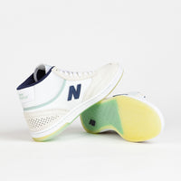 New Balance Numeric 440 Hi Tom Knox Shoes - White / Navy thumbnail
